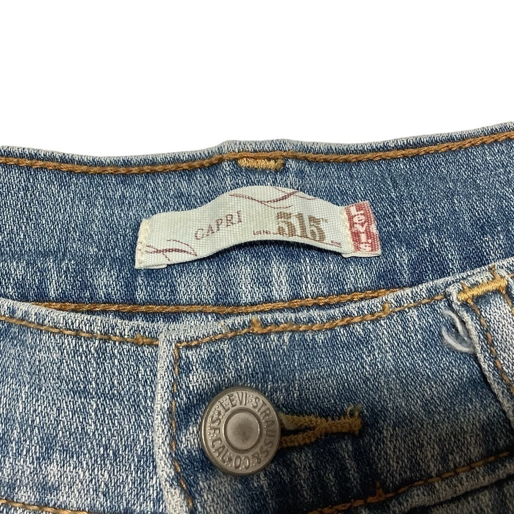 LEVIS 515‎ Cuffed Capris -  Size 6 - Picture 7 of 15